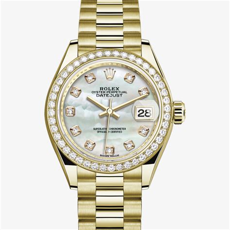 lady datejust rolex oyster